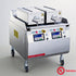 TS-CG2 double zone commercial burger grill machine, 208V plug and play double sided electric griddle for mid-sized restaurants.