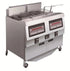Dual Tank Electric Open Deep Fryer with Oil Filtration System OFE - 322Dual Tank Open Deep Fryer