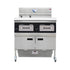 Dual Tank Gas Open Deep Fryer with Oil Filtration System and Programmable Controls OFG - 302Dual Tank Open Deep Fryer