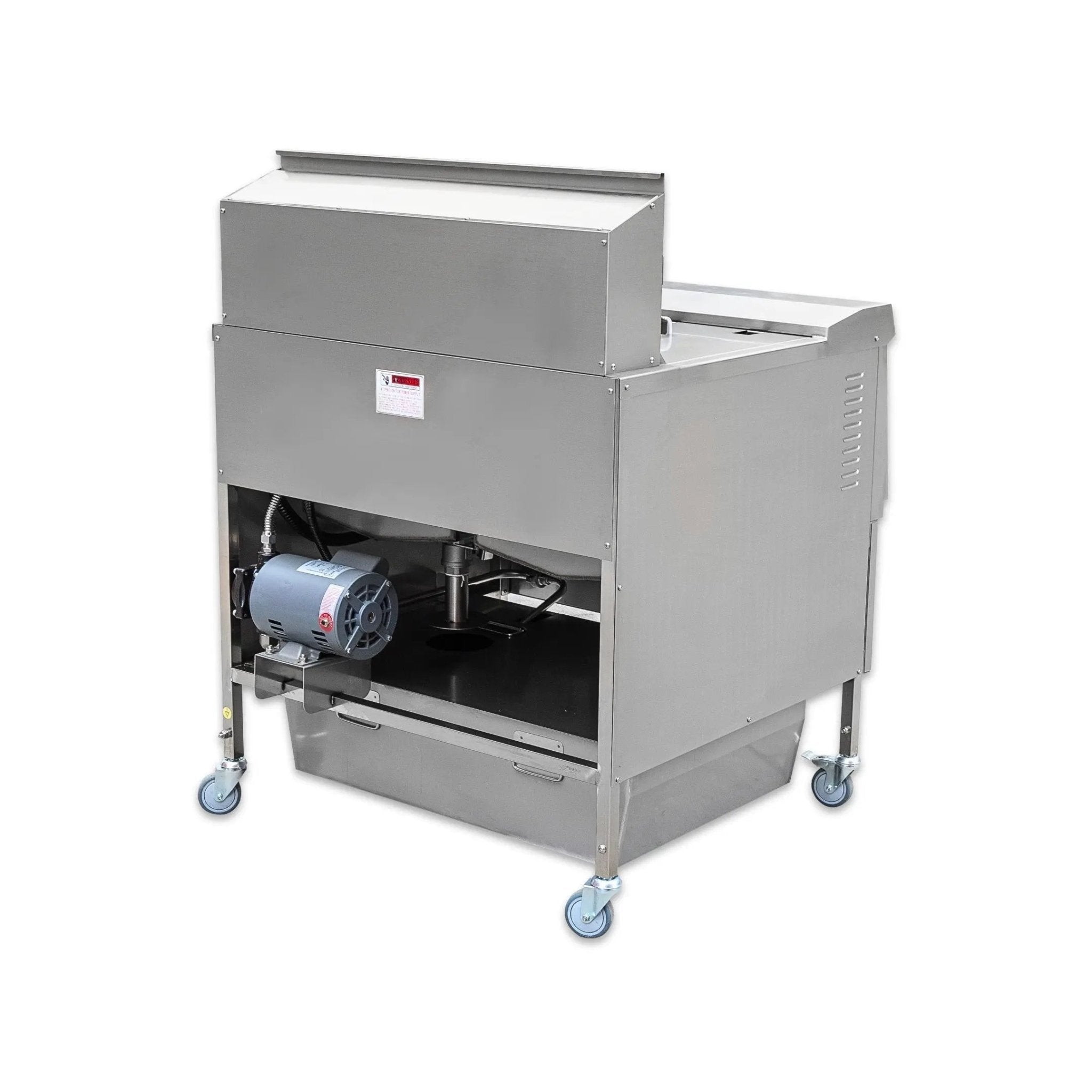 Dual Tank Gas Open Deep Fryer with Oil Filtration System and Programmable Controls OFG - 302Dual Tank Open Deep Fryer