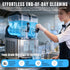Tool-free disassembly and auto wash cycle on a commercial frozen drink dispenser for spotless hygiene.