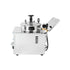 Side profile of the electric countertop pressure fryer built with durable stainless steel.