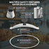 Safe frying mechanisms and robust locking lid design of the 220V electric tabletop fryer.