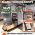 Slash oil costs and save $3,800 annually with the Tenshine TS-GP5910 gas pressure fryer, featuring high-efficiency gas burners.
