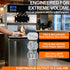 Engineered for extreme volume: Pro and Max upgrades for this high-volume ice cream machine include smart agitators and air pumps to eliminate downtime.