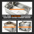 Hygienic Batter and Breading Equipment with Tool-Free Removable SUS304 Breading Pans and Coved Lug Basin