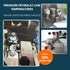 Heavy-duty safety release valves and pressure mechanism of the industrial gas pressure cooker.