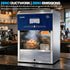 Industrial ventless fryer operating without an exhaust hood, utilizing built-in electrostatic purification for zero emissions in cafes and bars.