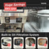 Built-in automatic oil filtration system of OFE-321 fryer
