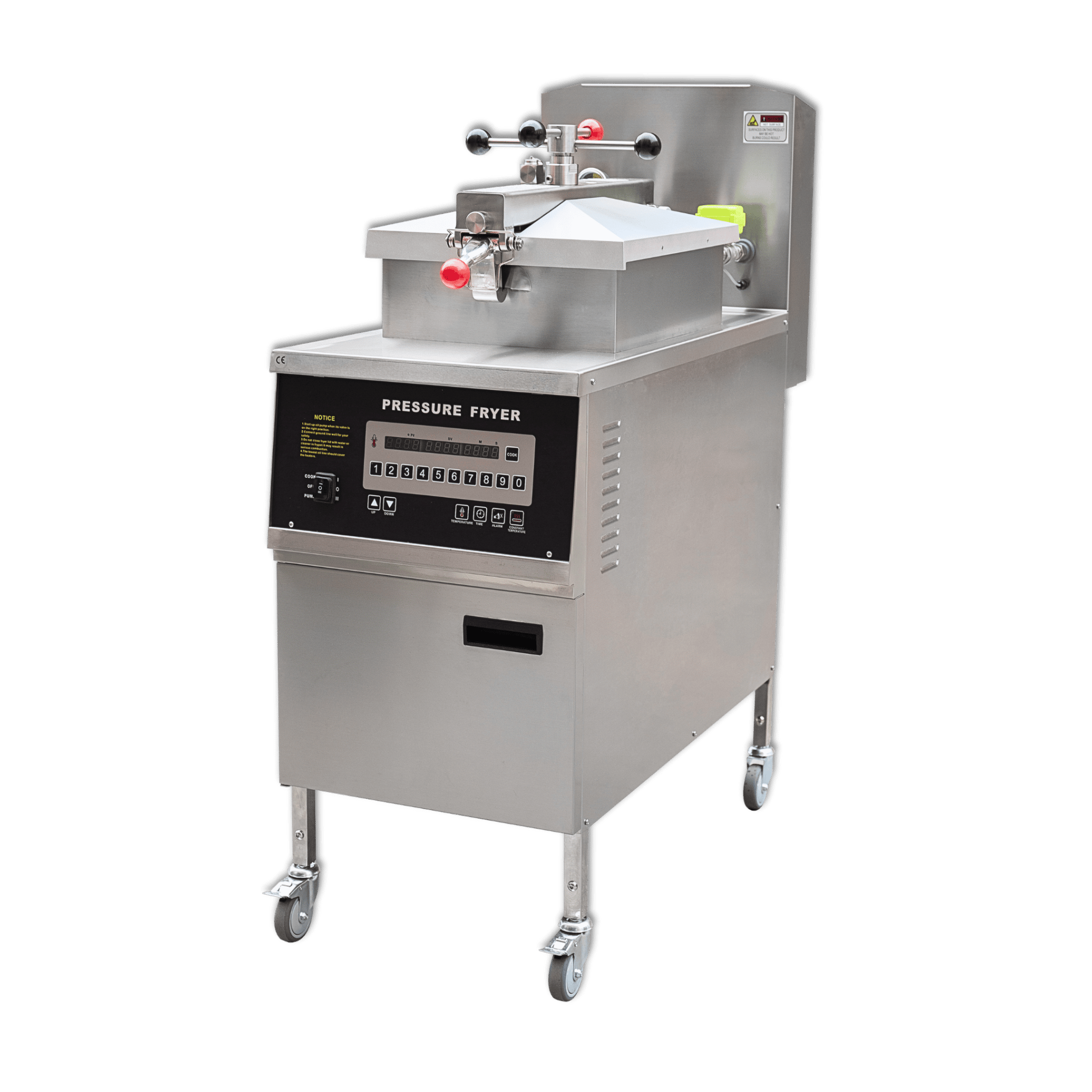 PFE600 Commercial Electric Pressure Fryer 13.5KW 53lb/24L with Oil Filtration SystemPressure Fryer
