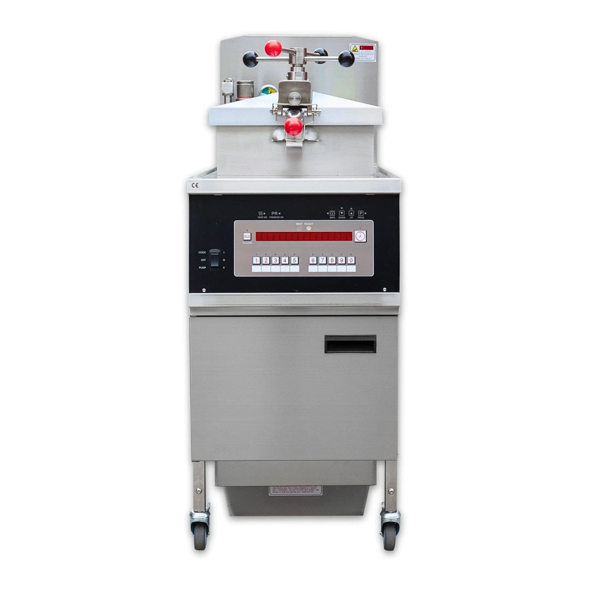 PFE800 Commercial Electric Pressure Fryer 13.5KW 53lb/24L with Oil Filtration SystemPressure Fryer