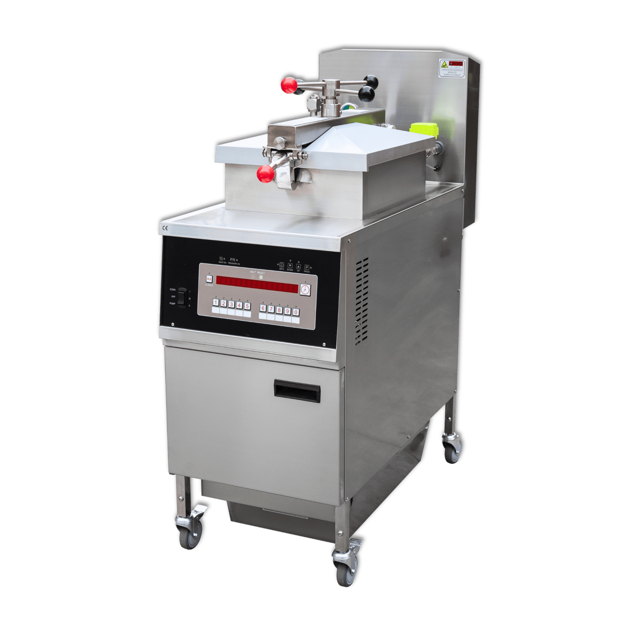 PFE800 Commercial Electric Pressure Fryer 13.5KW 53lb/24L with Oil Filtration SystemPressure Fryer