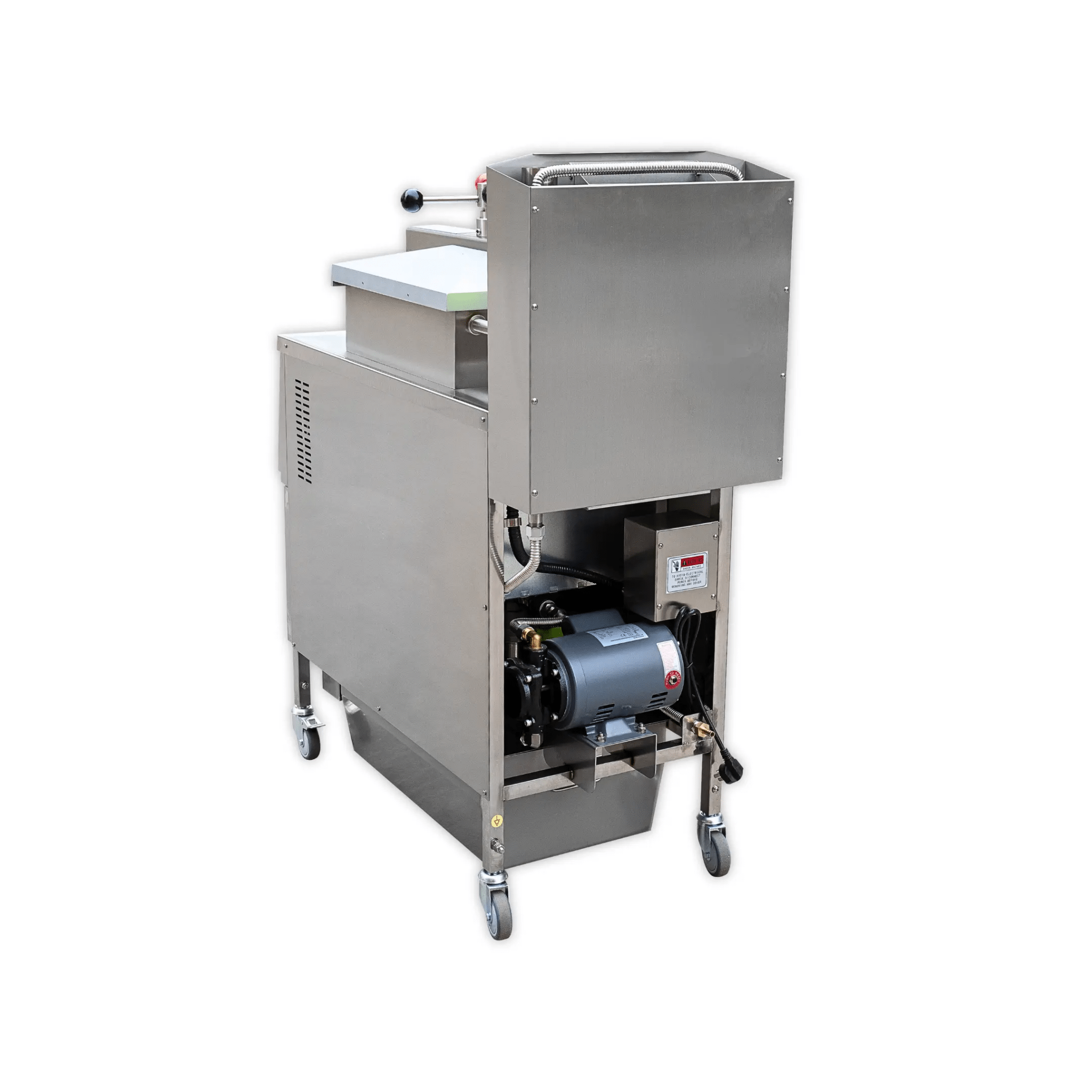 PFG600 Commercial Gas Pressure Fryer 88000BTU 55lb/25L with Oil Filtration SystemPressure Fryer