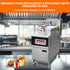 PFG800 Commercial Gas Pressure Fryer 88000 BTU 55lb/25L with Oil Filtration SystemPressure Fryer
