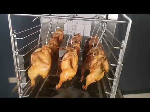 8-Head Commercial Gas Pressure Fryer with Auto-Lift & Built-in Oil Filtration (Tenshine TS-GP5910, Natural Gas / LPG)