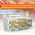 RB2-6 Tabletop Stainless Steel Double-Layer 6-Tray Food Warming Cabinet & Heated Holding StationHeated Holding Cabinet