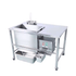 Silent Electric Breading Table for Fried Chicken with Automatic Flour Sifter BT - 1E(Upgraded to Food - Grade Plastic Bowl)Breading Table
