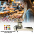 Commercial donut maker used in bakeries, cafes, hotels, and dessert shops for high-volume production