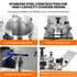Premium 304 stainless steel construction of the tabletop pressure fryer for easy cleaning.