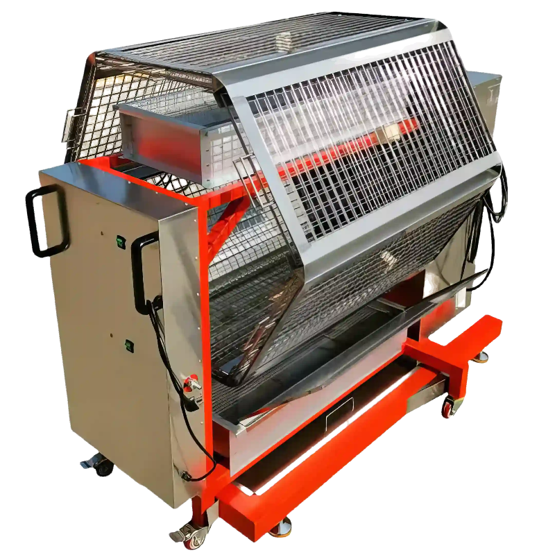 Automatic chicken grilling machine by Tenshine (Model TFS-48G) for producing high-quality roasted delicacies