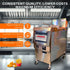 Performance breakdown of the 14.2kw heavy duty electric fryer showcasing its fast heat recovery and oil-saving capabilities.