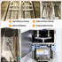 Detailed internal components of the TS-EFH213 freestanding fryer, showing high-efficiency heating elements and the robust oil pump system.