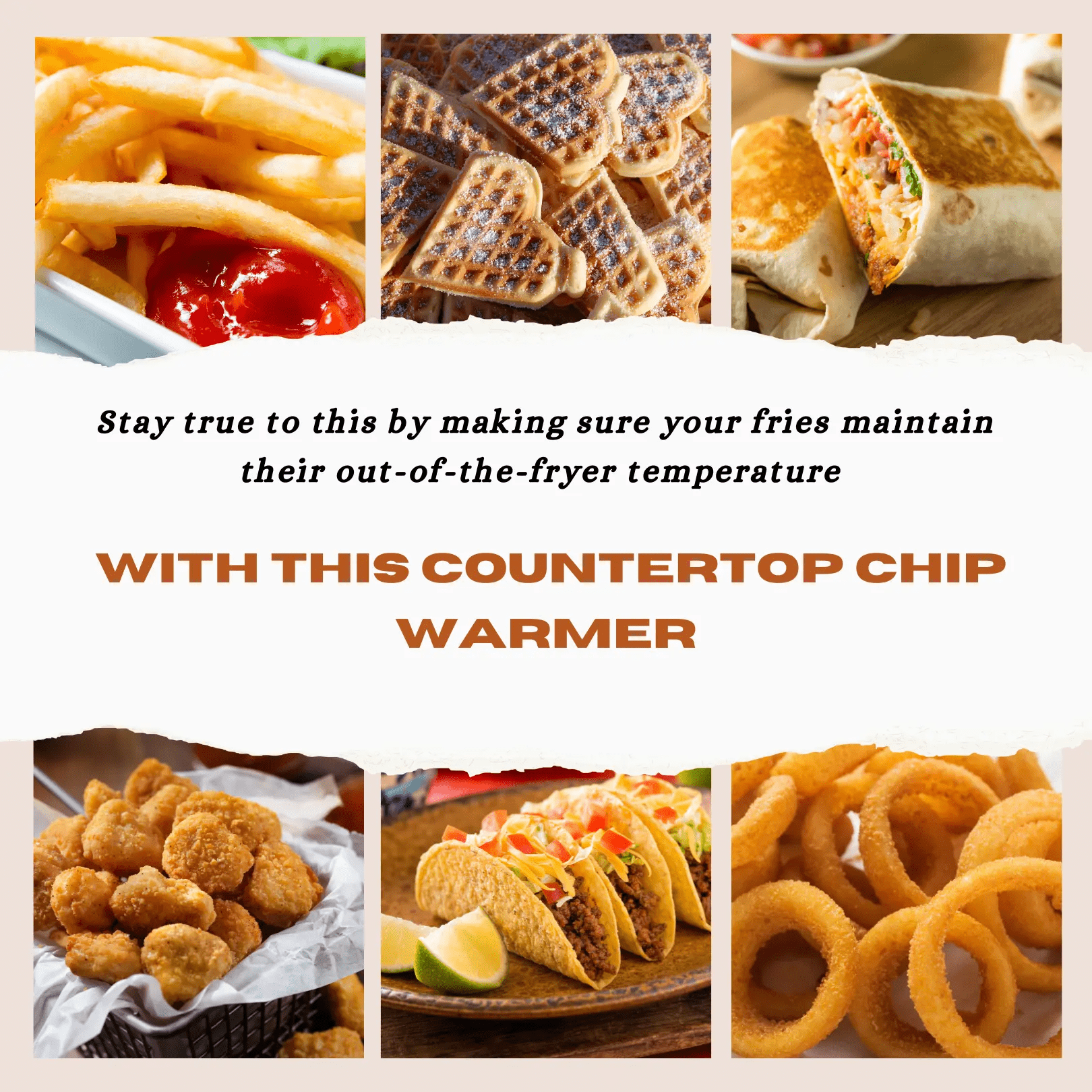 TWC6 Tabletop Stainless Steel Fry Dump Station & Fried Food WarmerFry Dump Station