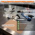 Ultimate 6-month refill bundle of commercial flat top grill accessories and cleaners, including scraper blades, Teflon sheets, and polishing pads.