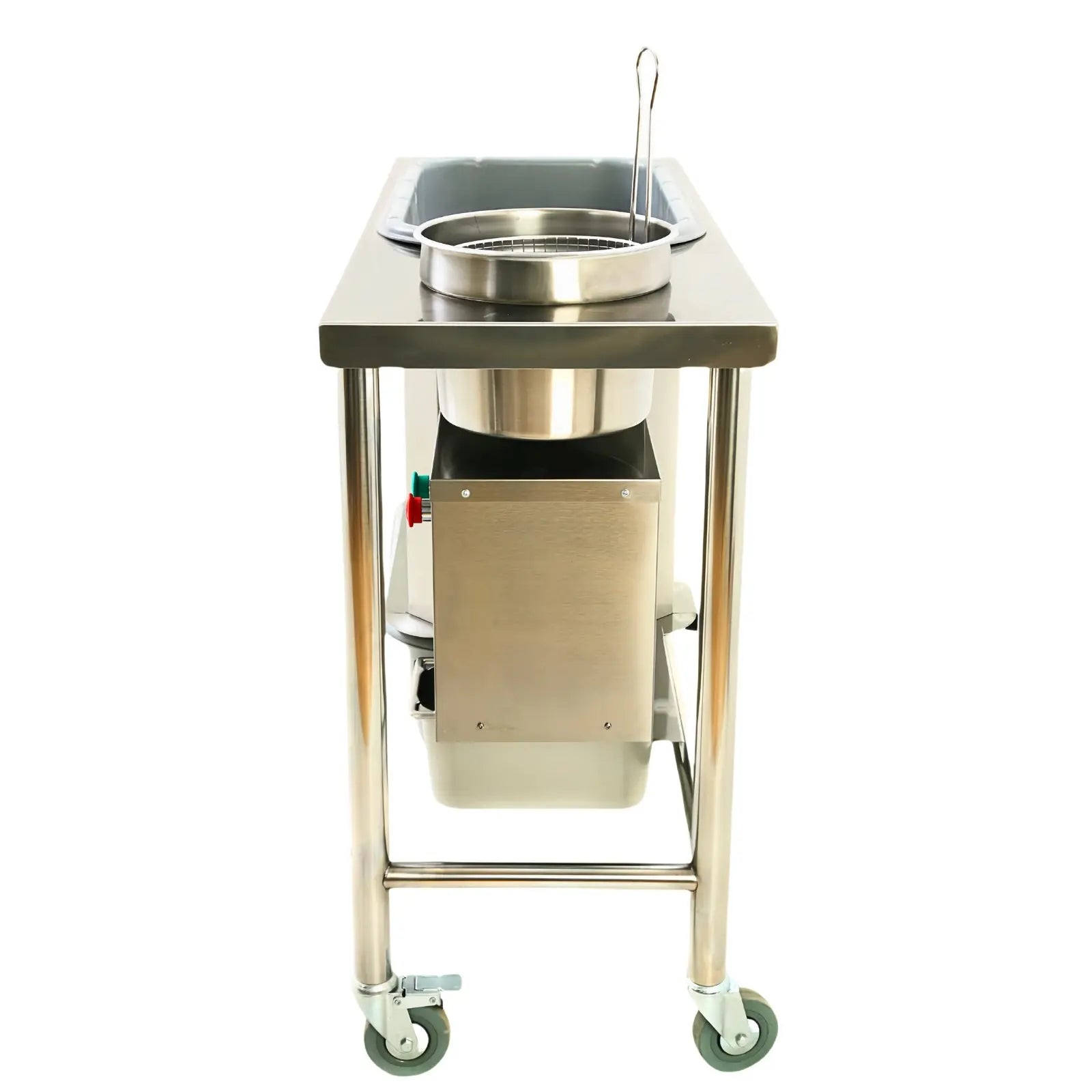 Ultra Slim Silent Electric Breading Table with Automatic Flour Sifter for Fried Chicken BT - 2PUltra Slim Silent Electric Breading Table