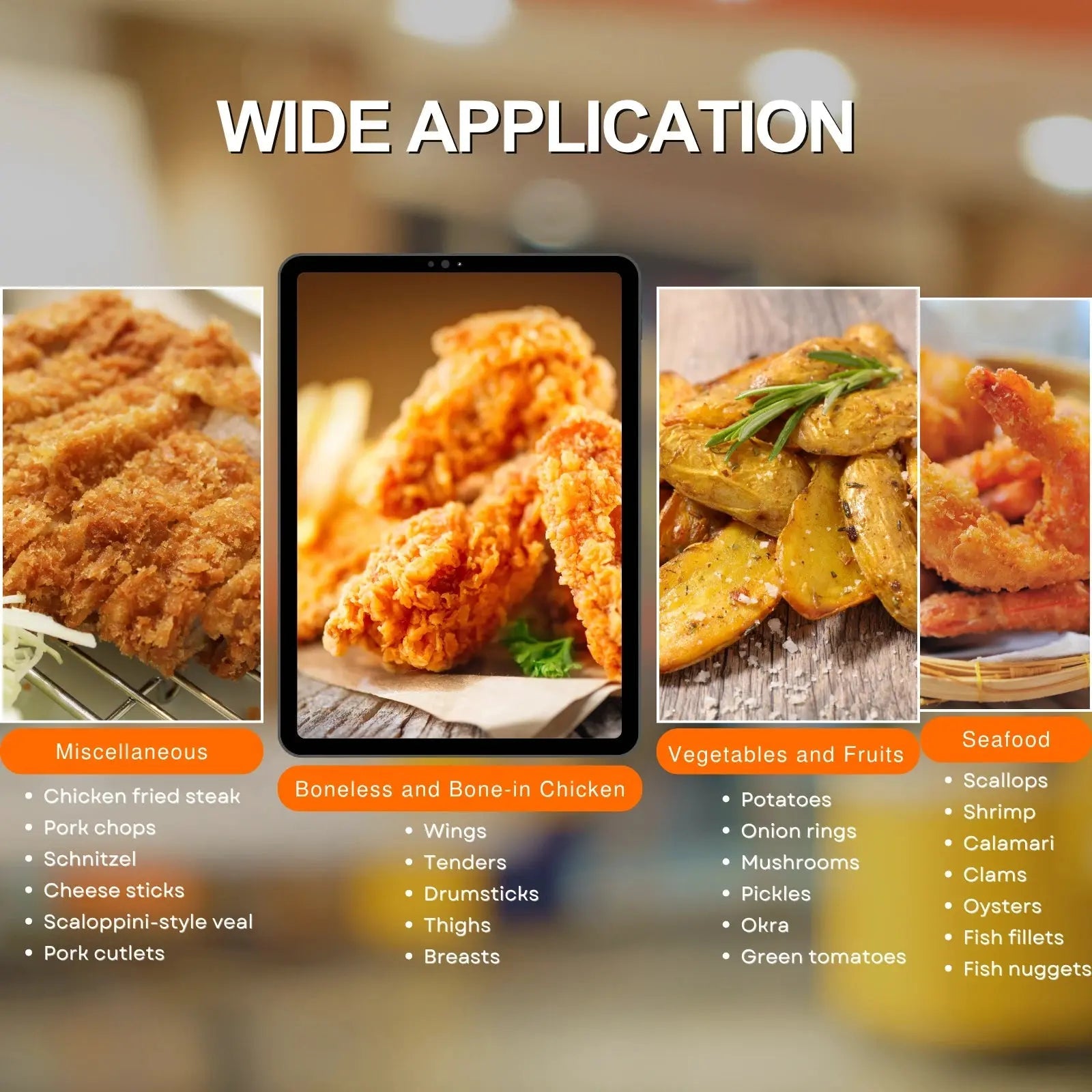 Ultra Slim Silent Electric Breading Table with Automatic Flour Sifter for Fried Chicken BT - 2PUltra Slim Silent Electric Breading Table